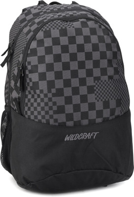 

Wildcraft Rook 28 L Backpack(Black, Grey), Grey and black