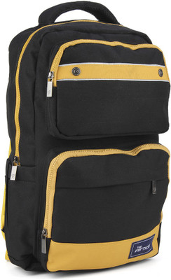 

The Vertical SURFER 14 L Laptop Backpack(Black, Yellow)