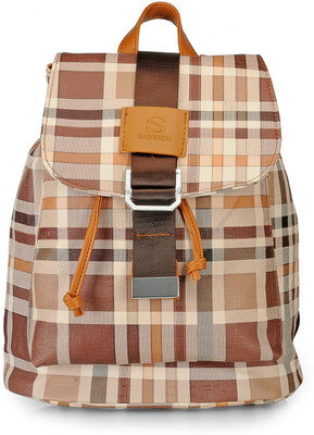 

Frosty Fashion Stylish & Sleek FF01001126 10 L Backpack(Brown)