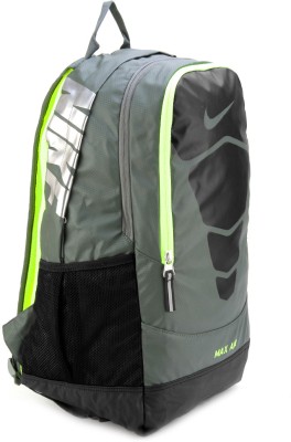 

Nike Vapor Max Air 34 L Backpack(Grey), Grey and green