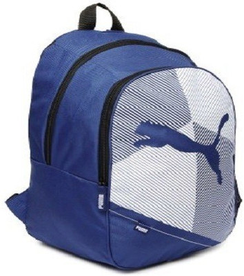 

Puma Echo 15 L Backpack(White, Blue), Blue;white