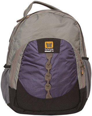 

Liviya Sb992lv 30 L Backpack(Purple, Grey), Grey;purple
