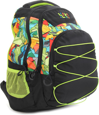 

Wildcraft Triplane Backpack(Black, Green)