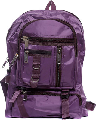 

Raeen Plus College 10 L Free Size Backpack(Purple)