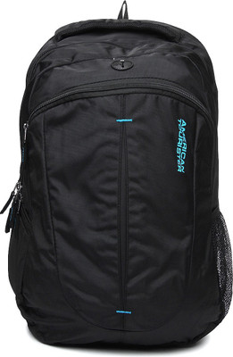 

American Tourister Buzz14 Backpack(Green, Brown), Black