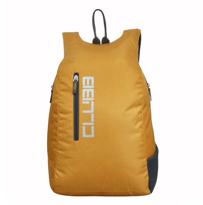

Clubb College Casual Canter 18 L Backpack(Yellow), Yellow & grey