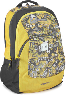 

Wildcraft Wiki 3 Punk 1 31 L Backpack(Brown), Yellow