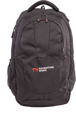 

Adventure Worx Quest 24 L Laptop Backpack(Black)