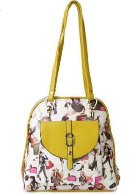 

Kleio Printed Casual Backpack/ Sling Bag 1 L Backpack(Yellow)