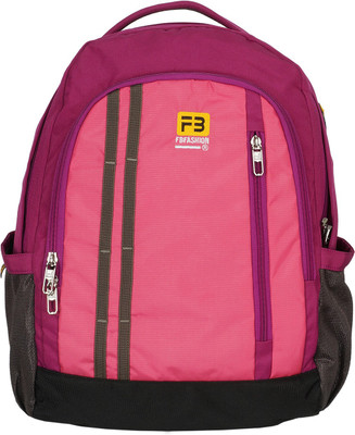 

FB Fashion SB-104 24 L Backpack(Pink, Purple)