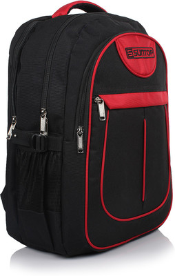 

Suntop Glide 32 L Large Laptop Backpack(Black), Black & red