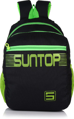 

Suntop Boost 16 L Backpack(Green), Fluorescent green & black