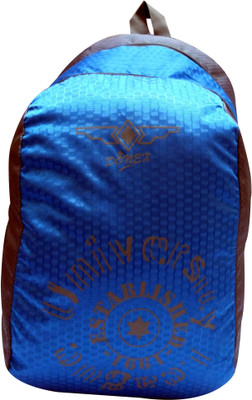 

Donex 215F 19 L Backpack(Blue), Blue and grey