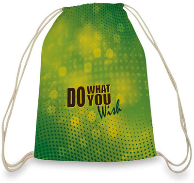 

ColorPlus Db007 1 L Large Backpack(Green, Yellow)