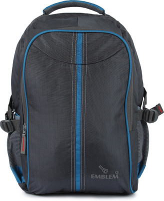 

emblem ELBP6002GREY BLUE 28 L Backpack(Multicolor), Grey
