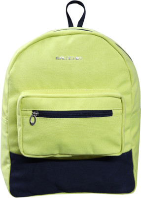 

BALACHIA Canvas 11 L Backpack(Multicolor), Mustard & black