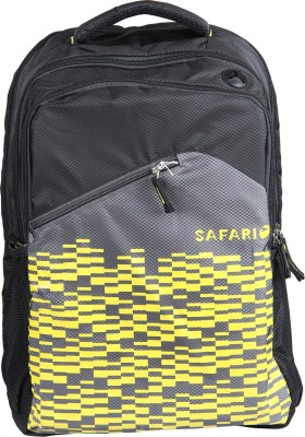 

Safari Soundwave 25.0 L Laptop Backpack(Black, Grey)