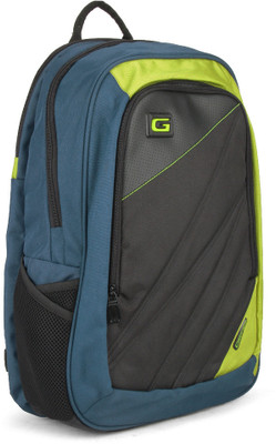 

Gear Compack 1 Laptop Backpack(Blue, Black), Navy blue and green