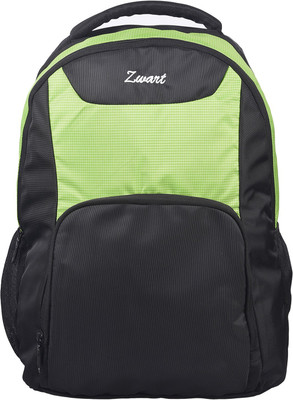 

Zwart Runder-FG 25 L Laptop Backpack(Black, Green)