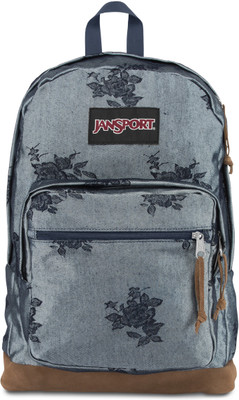 

JanSport Right Pack Expressions 31 L Laptop Backpack(Gold), Silver rose jacquard