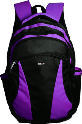 

Ideal Elantra Purple and Black Laptop/Office/Casual 30 L Backpack(Purple)
