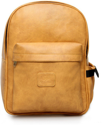

The Clownfish Exclusive Artificial Leather 21.507 L Backpack(Beige), Tan