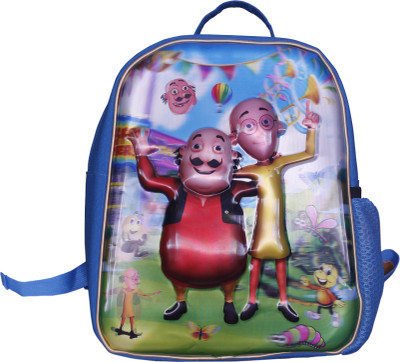 

Kidzbash School bag-Motu Patlu in 3D 5 L Backpack(Blue)