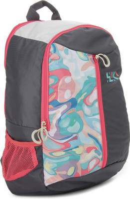 

Wildcraft Spiro Backpack(Grey, Pink, White)