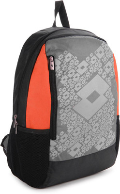 Lotto League Backpack(Grey, Orange), Orange/grey