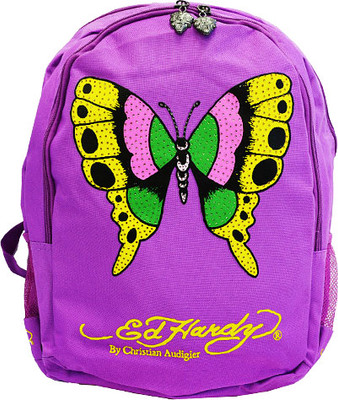 

Ed Hardy Backpack(Purple), Violet