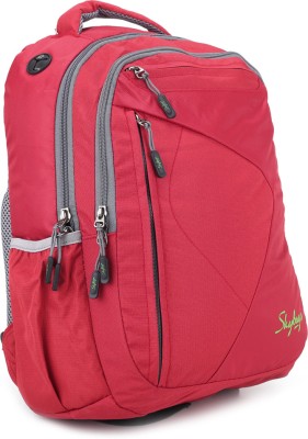 

Skybags Octane 05 Laptop Backpack(Grey, Red)