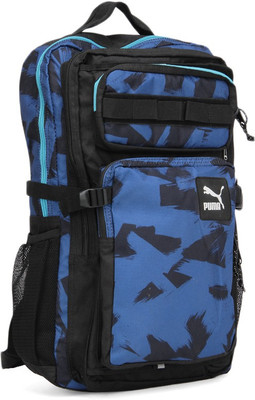 

Puma Evo Blaze 26 L Backpack(Black, Blue), Limoges-peacoat-graphic