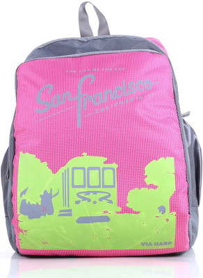 

Shopharp sanfransico rosa usa 12 L Backpack(Pink)
