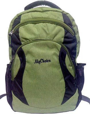 

My Choice POVO Olive & Black Backpack 16.9 L Backpack(Green)