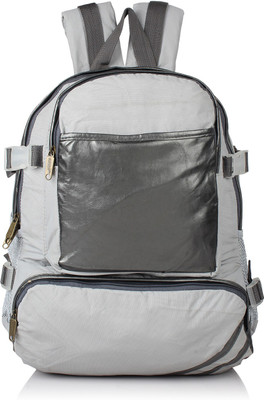 

Suntop A8 17 L Backpack(Multicolor), Silver & grey