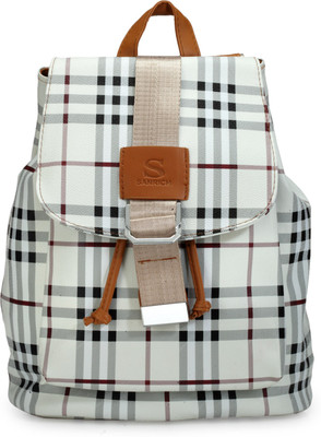 

Frosty Fashion Stylish & Sleek FF01001127 10 L Backpack(White)