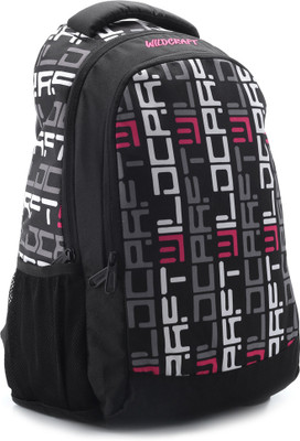 

Wildcraft Swing Logo Backpack(Pink, Black)