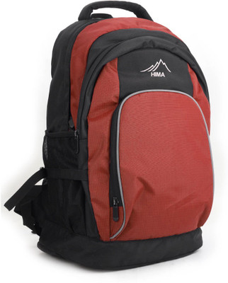 

HIMA Backpack(Black, Red), Black and red