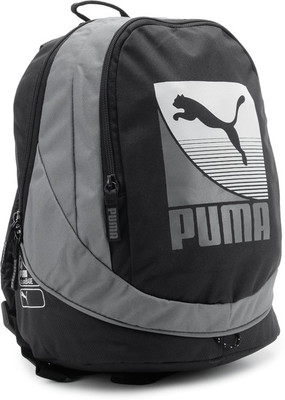 

Puma Echo Backpack(Grey, Black), Black grisaile