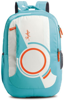 

Skybags Pogo extra 03 teal 35 L Backpack(Blue, White)