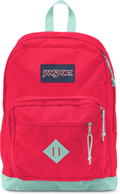 

JanSport City Scout 31 L Laptop Backpack(Blue, Red), Fluorescent red