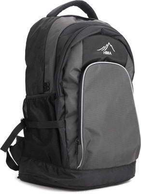 

HIMA Backpack(Black), Black and grey