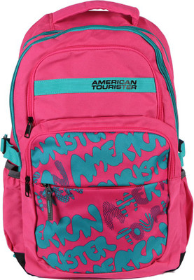 

American Tourister Hoola01Pink 25 L Backpack(Pink)