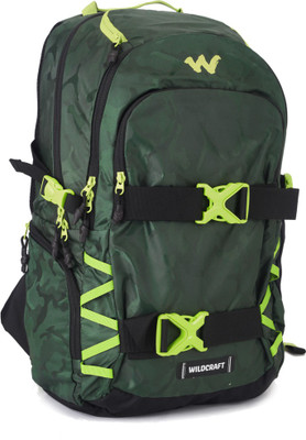 

Wildcraft Buckler 40 L Backpack(Green), Camo green