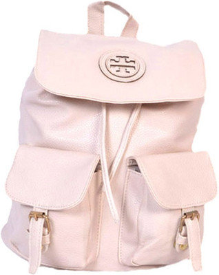 

Frosty Fashion FF01001402 10 L Backpack(White), Cream