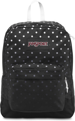 JanSport Black Label Superbreak Special Edition 25 L Backpack(Black), Black fading spots