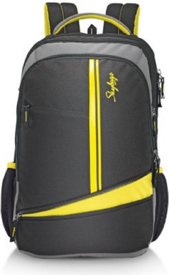 

Skybags Geek With Rain Cover 30 L Laptop Backpack(Yellow)