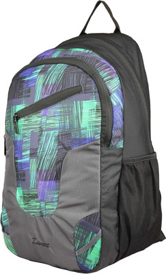 Zwart UTWO-LPG 25 L Laptop Backpack(Black, Grey), Black;green