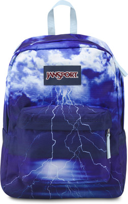 

JanSport High Stakes 25 L Backpack(Blue), Multi lightening strike