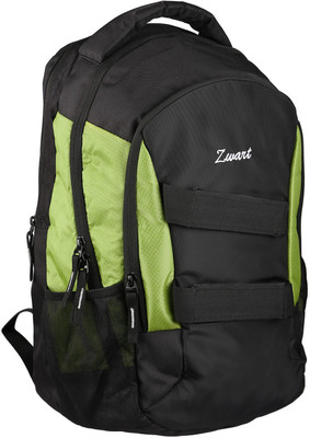 

Zwart 114104 25 L Free Size Backpack(Black, Green)